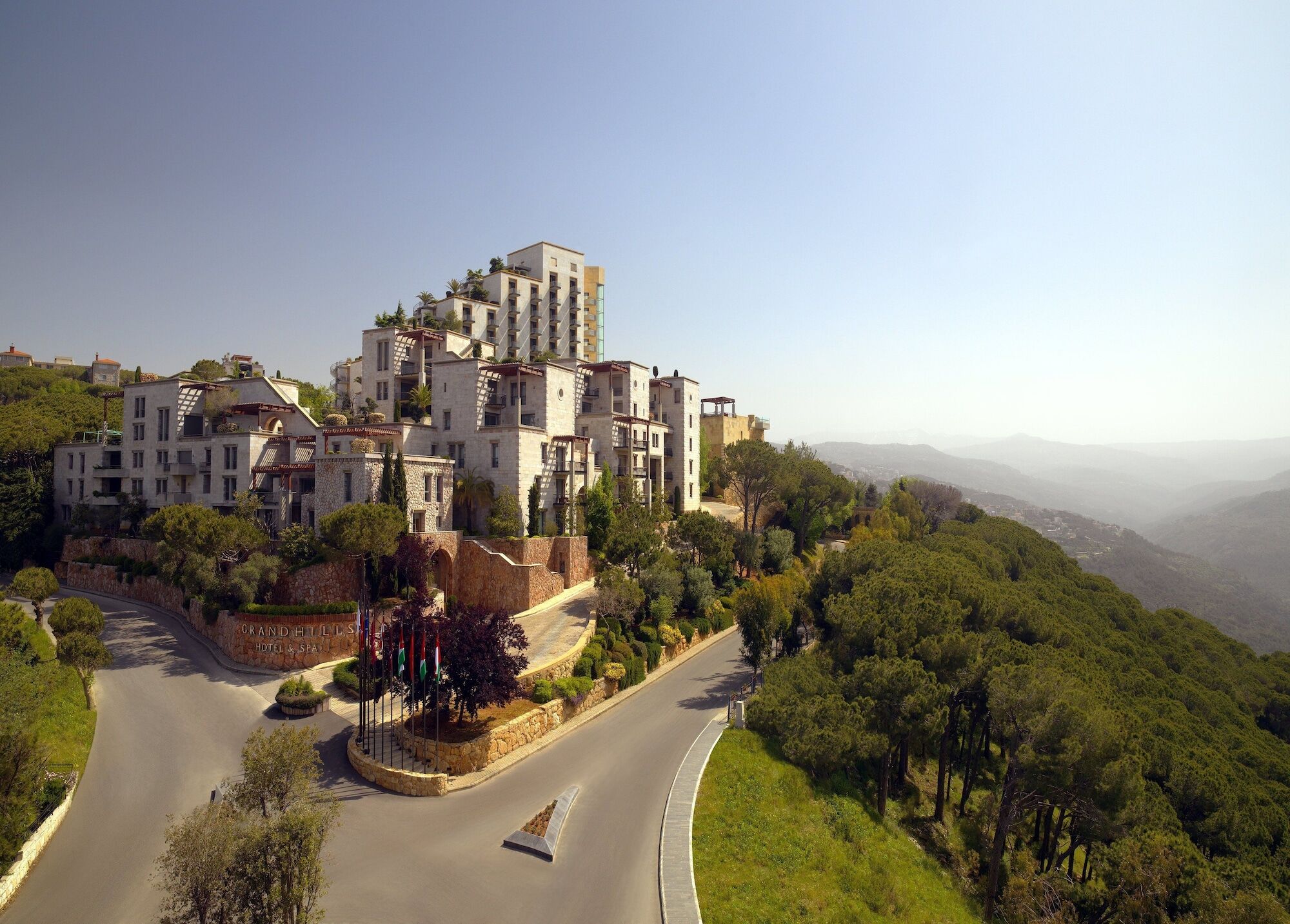 Grand Hills Hotel & Spa Brummana Exterior foto